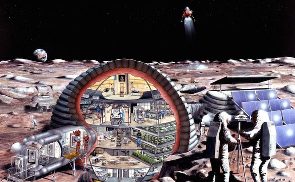 Picture 1 of People 'ideas for exhausted the Moon'