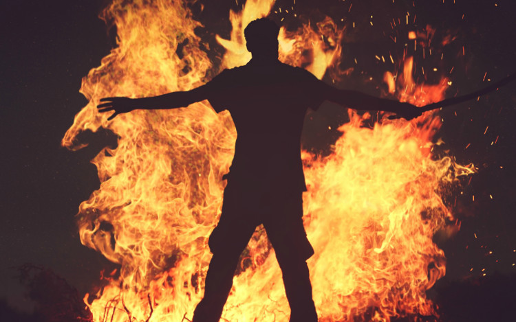 Picture 1 of People suddenly caught fire, making medicine impossible to explain