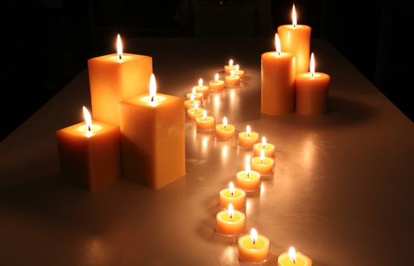 Picture 5 of Perfect candles for 'Earth Hour'