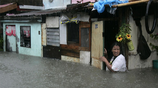 Picture 1 of Philippines: Rainstorms flood half of Manila