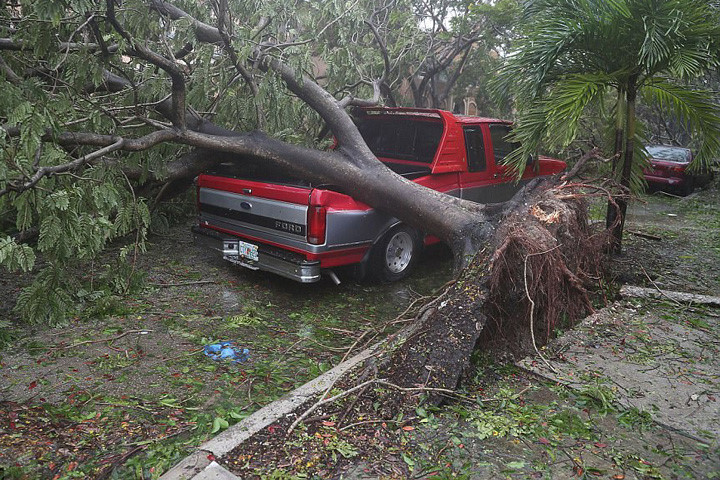 Picture 13 of Photo: Death storm Irma landed on Florida, causing casualties for Americans