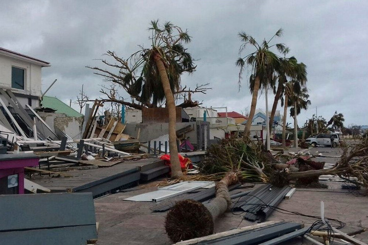 Picture 20 of Photo: Death storm Irma landed on Florida, causing casualties for Americans