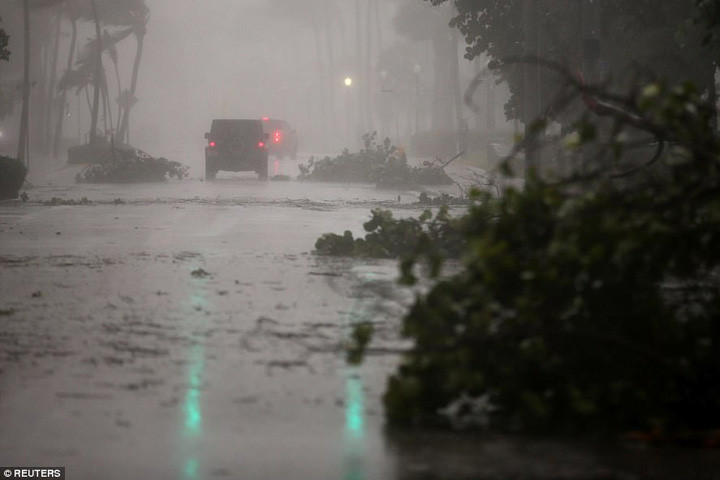 Picture 6 of Photo: Death storm Irma landed on Florida, causing casualties for Americans