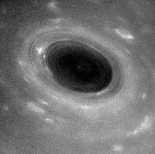 Picture 1 of Photo of super-storm Saturn from Cassini sent back from the dead