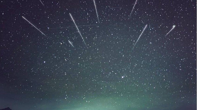 Picture 8 of Photo: The largest meteor shower in the world sky