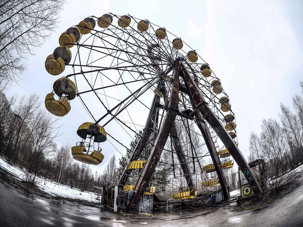 Picture 13 of Photos of 30 years of disaster Chernobyl nuclear power plant