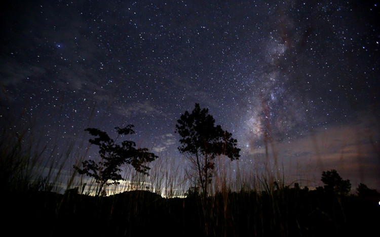 Picture 11 of Photos of the most beautiful meteor shower of the year in the world this morning
