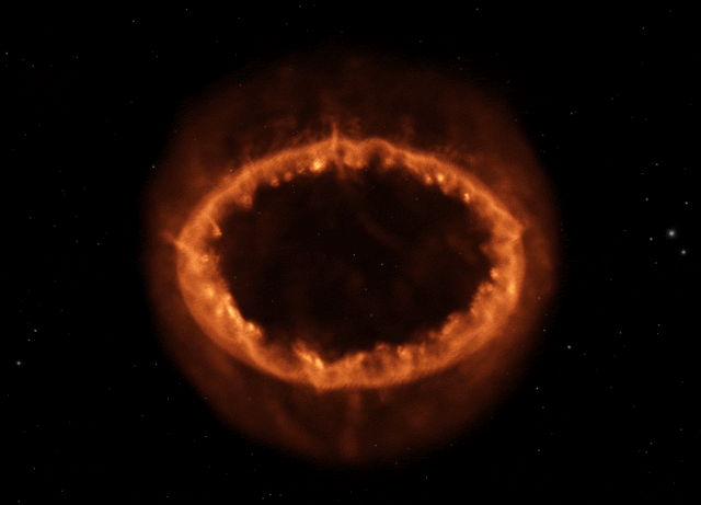 Picture 1 of Photos, videos and three-dimensional models of giant supernova