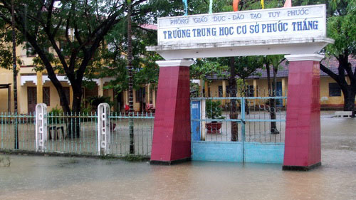 Picture 4 of Phu Yen and Binh Dinh are flooded again
