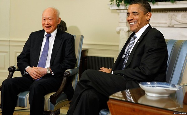 Picture 12 of Picture of the life and career of former Singapore Prime Minister Lee Kuan Yew