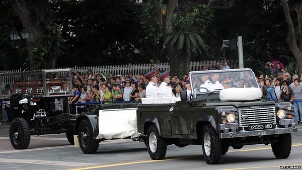 Picture 14 of Picture of the life and career of former Singapore Prime Minister Lee Kuan Yew