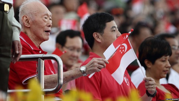 Picture 16 of Picture of the life and career of former Singapore Prime Minister Lee Kuan Yew