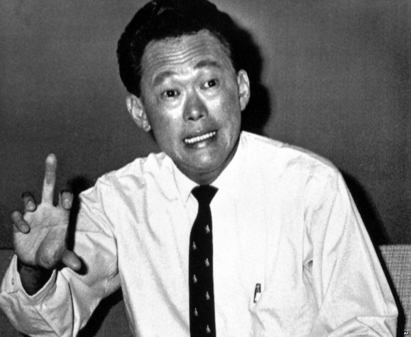 Picture 8 of Picture of the life and career of former Singapore Prime Minister Lee Kuan Yew