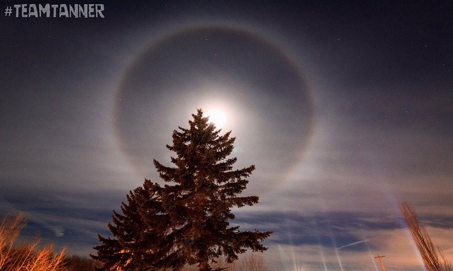 Picture 5 of Pillar of alien-like light landing in Canada