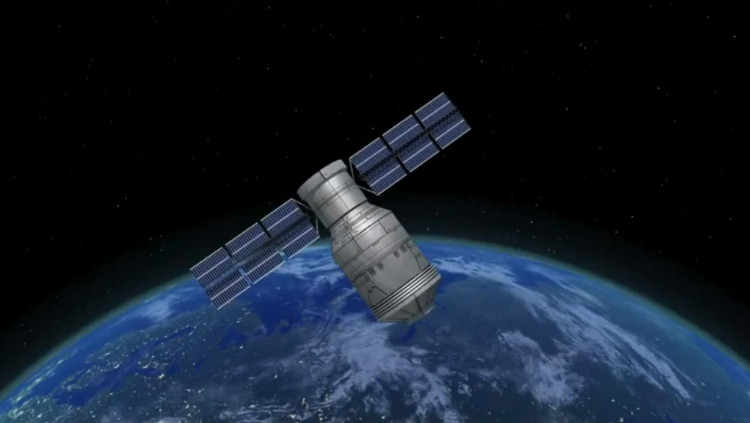 Picture 1 of Places of China's 8.5-ton space station could fall
