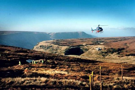 Picture 1 of Planting trees by helicopter
