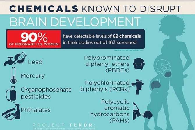 Picture 1 of Plastic bottles, air pollution and makeup reduce the infant's IQ
