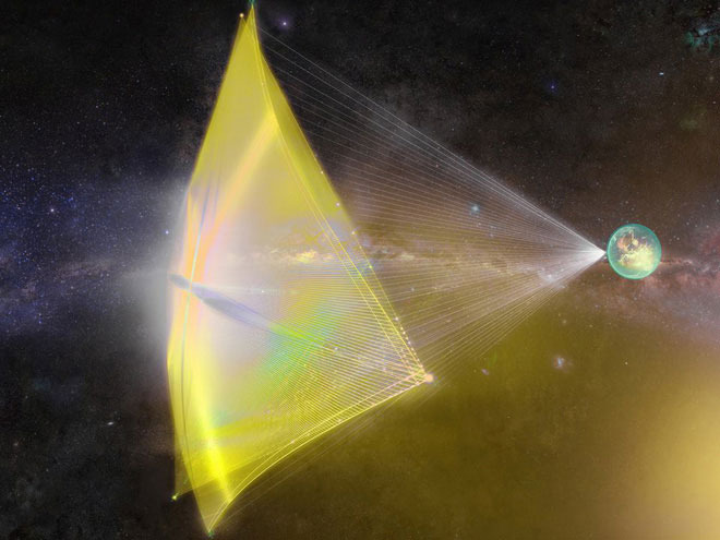 Picture 1 of Please watch the video made by NASA to see how slow the speed of light is
