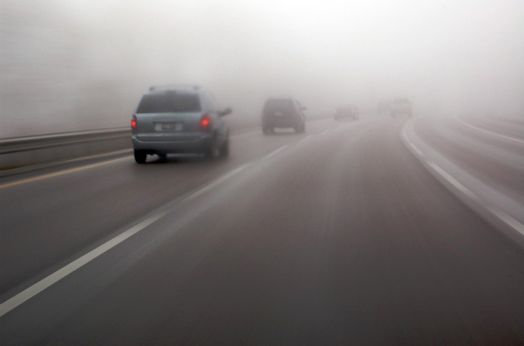 Picture 2 of 'Pocket tips' of the steering wheel in foggy weather