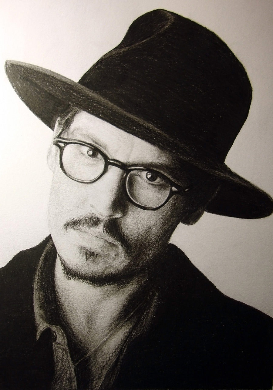 Picture 9 of Portraits of famous people drawing with pencil really hard to believe