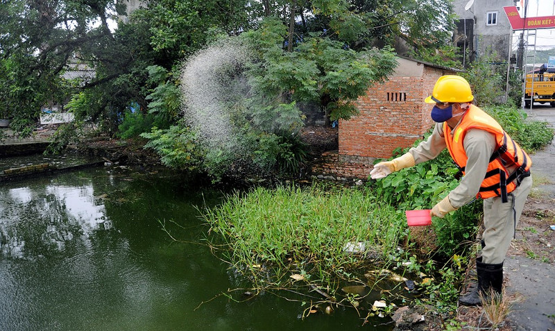 Picture 8 of Preparations of Germany to rescue dirty lakes in Hanoi