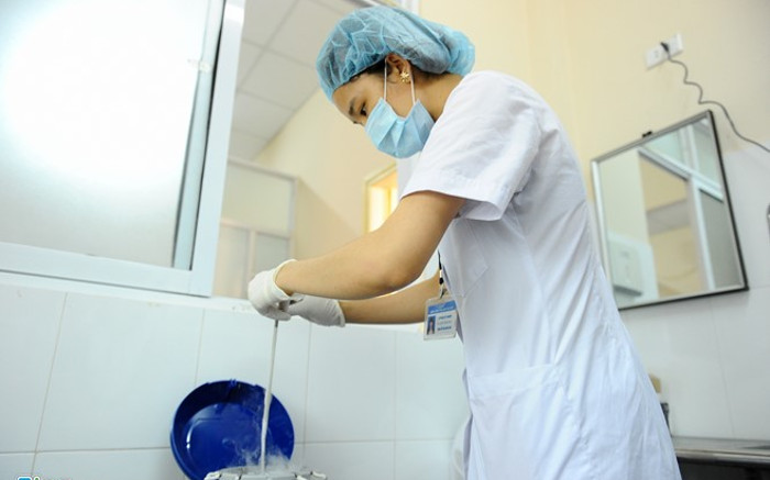 Picture 7 of Process of storing spermatozoa at Hanoi Obstetrics Hospital