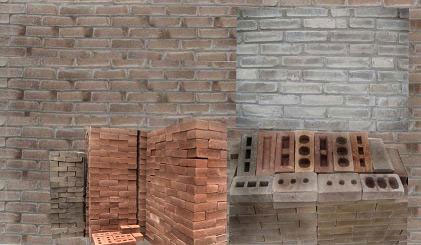 Picture 1 of Production of unburnt bricks polymerized from waste