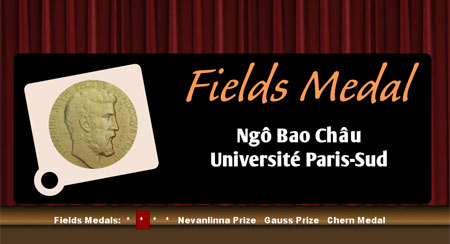 Picture 2 of Professor Ngo Bao Chau won the Fields math prize