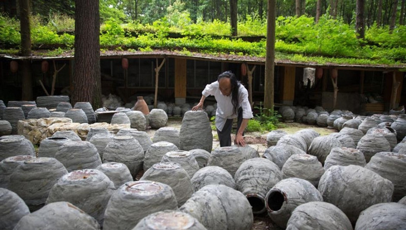 Picture 4 of Professor stays for 20 years to build stone walls
