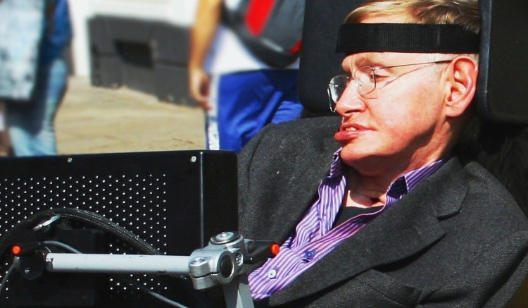 Picture 1 of Professor Stephen Hawking's brain