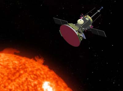 Project solar exploration spacecraft images 1
