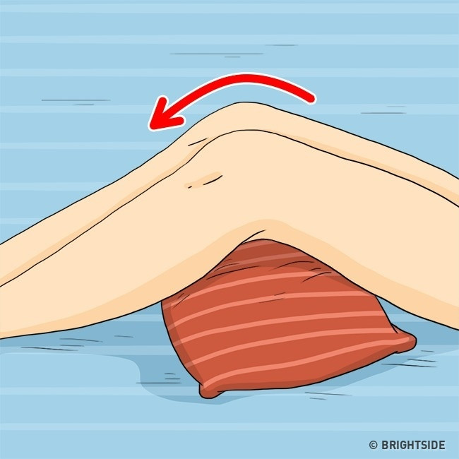 Picture 3 of Proper sleeping instructions help reduce wrinkles
