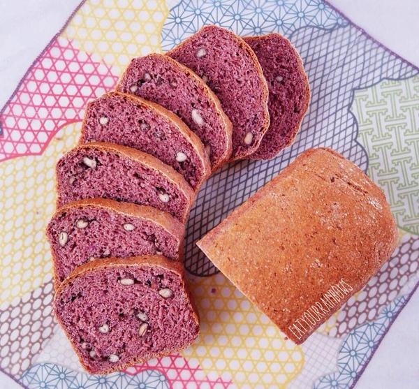 Picture 1 of 'Purple bread' - super food of the future