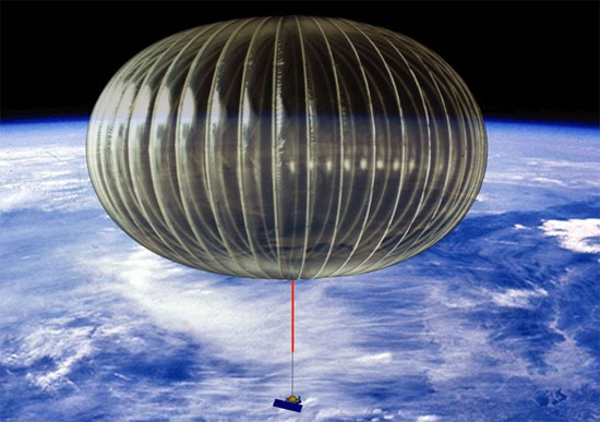 Picture 1 of Put telescopes into space with balloons