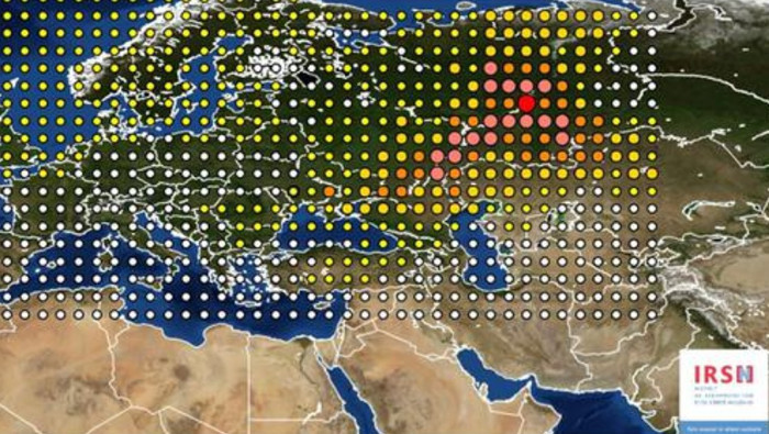 Picture 2 of Radioactive clouds covering Europe may originate from Russia