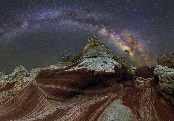 Picture 1 of Rainbows are made up of 1000 billion stars of the Milky Way