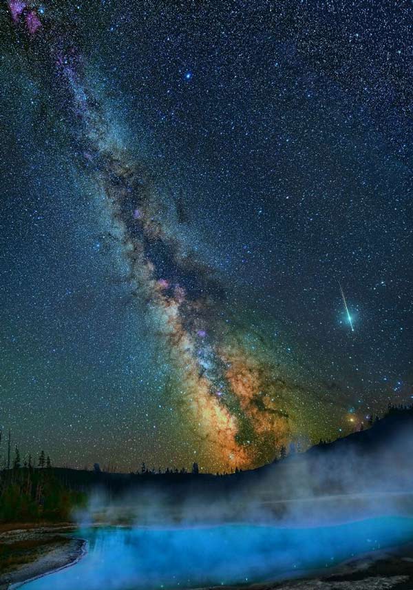 Picture 2 of Rainbows are made up of 1000 billion stars of the Milky Way