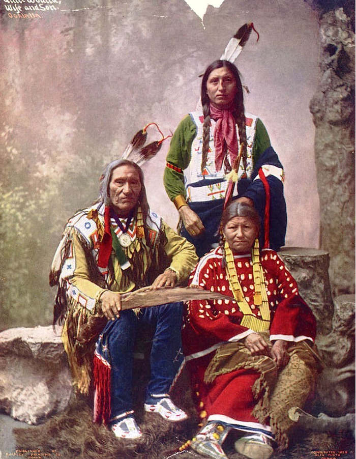 Picture 10 of Rare color images of Native Americans in the 19th and 20th centuries