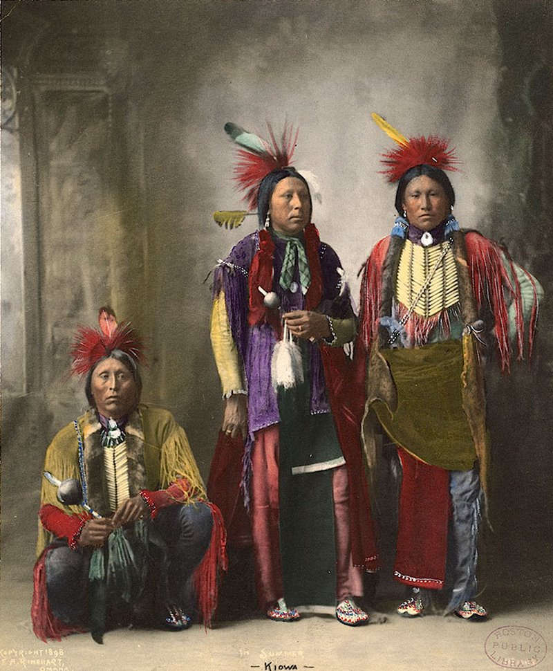 Picture 12 of Rare color images of Native Americans in the 19th and 20th centuries
