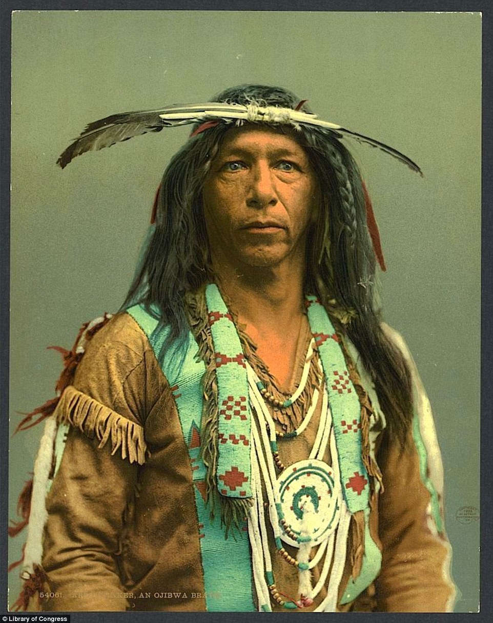 Picture 7 of Rare color images of Native Americans in the 19th and 20th centuries