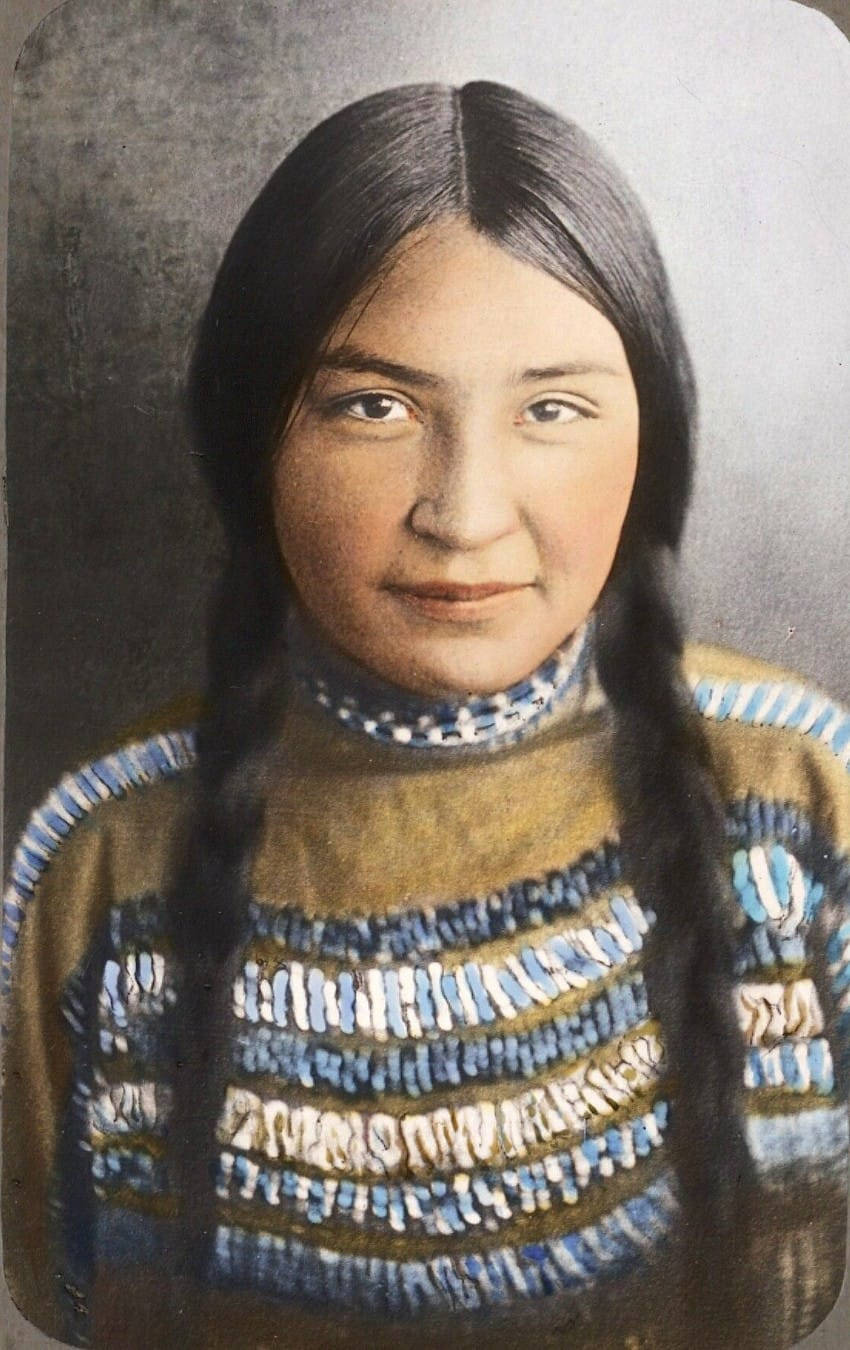 Picture 8 of Rare color images of Native Americans in the 19th and 20th centuries