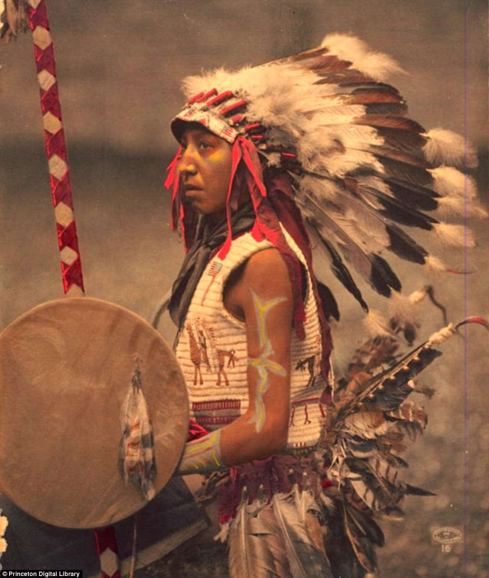 Picture 9 of Rare color images of Native Americans in the 19th and 20th centuries