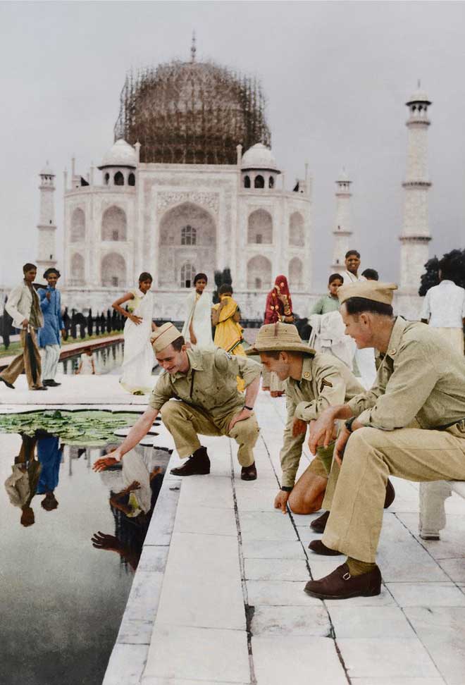 Picture 18 of Rare historical moments are 'colored', giving us a clearer view of the past