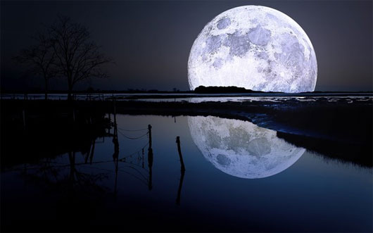 Picture 1 of Rare phenomenon: Full moon in Friday 13th