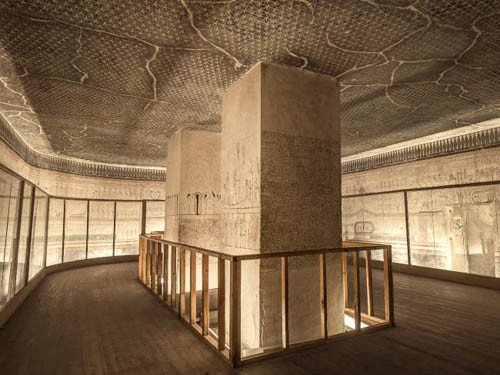 Picture 7 of Rare photos inside the Pharaoh's tomb in Egypt
