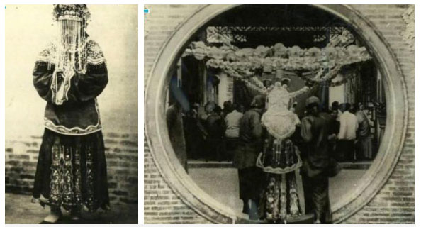 Picture 12 of Rare photos of how to organize the wedding of a noble Chinese family in Qing Dynasty