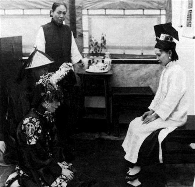 Picture 4 of Rare photos of how to organize the wedding of a noble Chinese family in Qing Dynasty