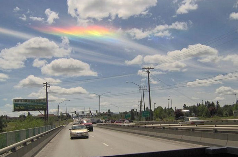 Picture 11 of Rare rainbow clouds, beautiful and fanciful