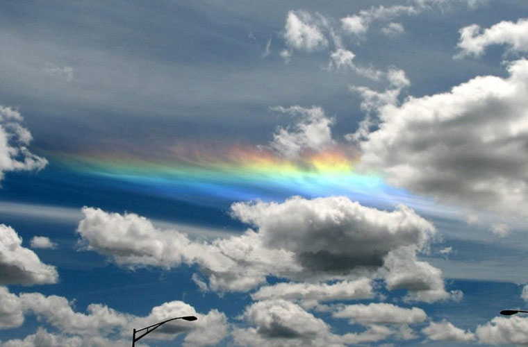 Picture 12 of Rare rainbow clouds, beautiful and fanciful