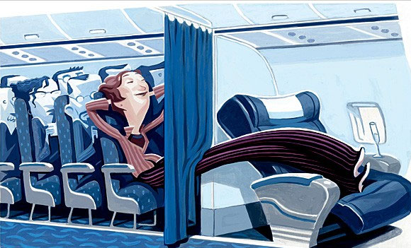 Picture 13 of Read the personality by choosing a seat on the plane